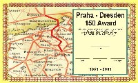 Praha Dresden 150